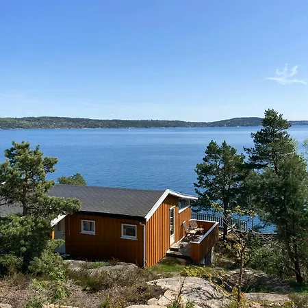 Summer With Sunrise Over Oslo Fjord Tofte