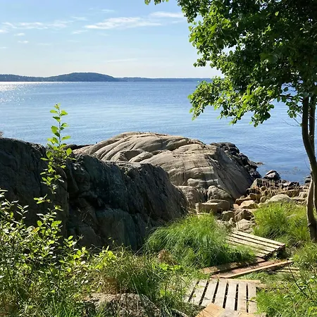 Summer With Sunrise Over Oslo Fjord 度假居 Tofte